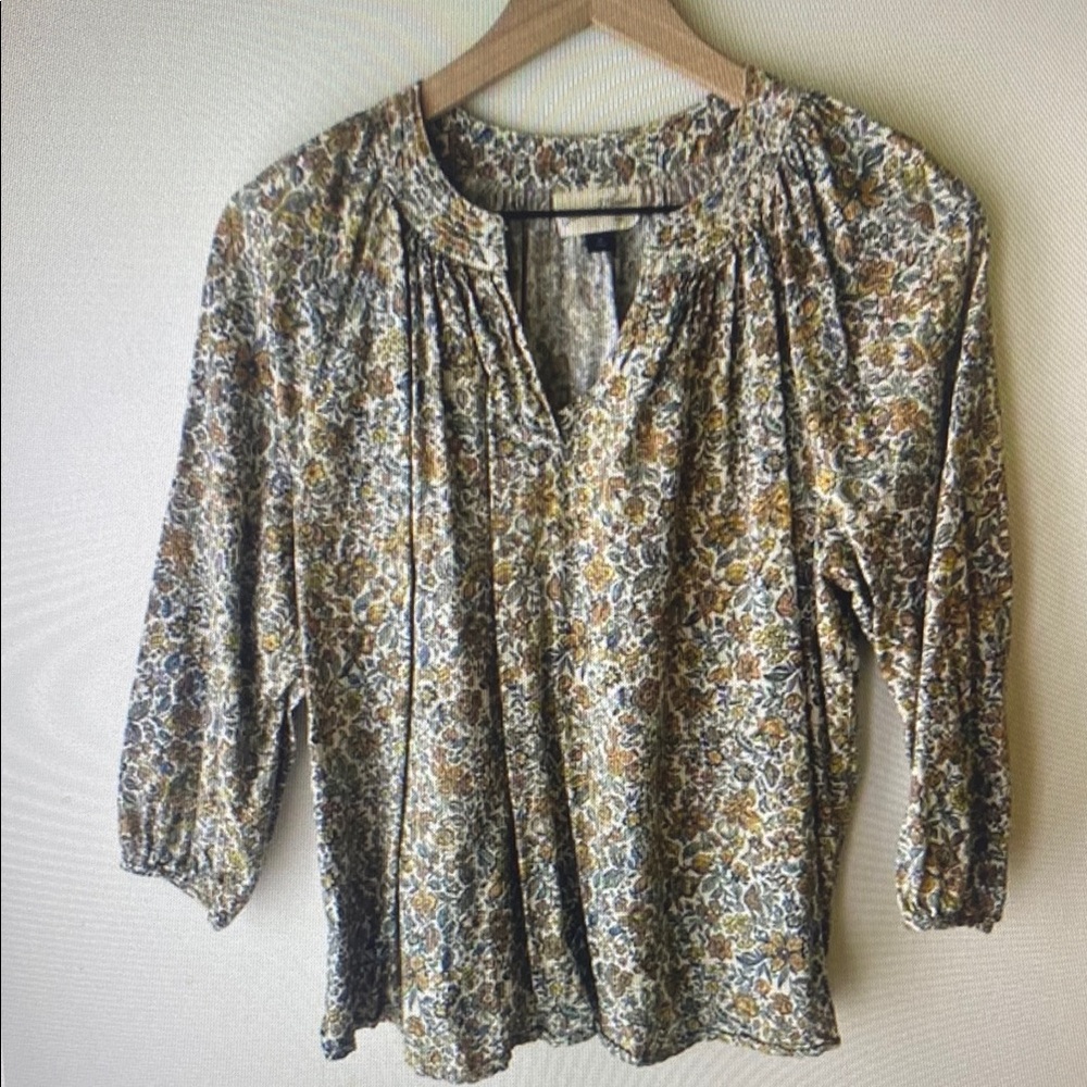 Floral Print Women's Top